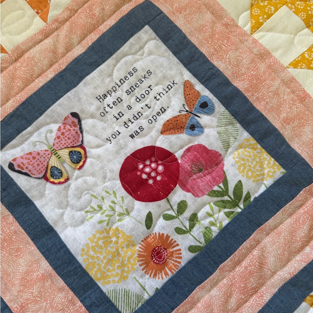 ❣️New Handmade Colorful Patchwork Quilt - Picture 3 of 9